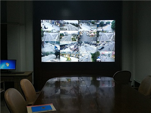 Case of LCD splicing screen of Guangdong Jiangmen Shuibu Police Station